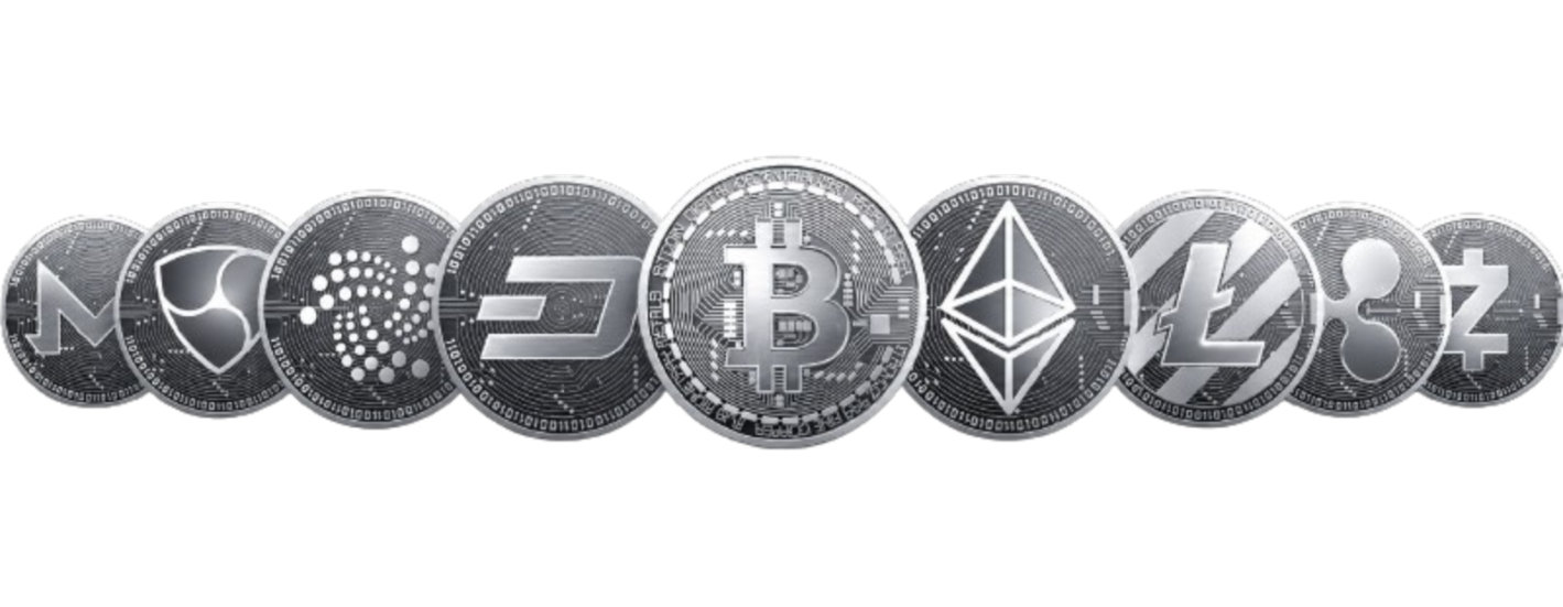 Criptomoedas e moedas digitais suportadas — Bitcoin, Ethereum, Litecoin e mais
